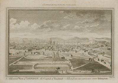Vue générale de Londres - English School