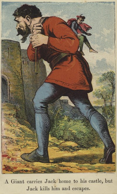 Un géant ramène Jack chez lui au château - English School