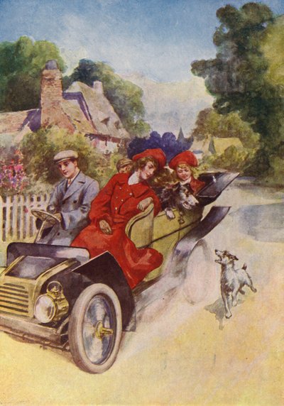 Une joyeuse balade en voiture - English School