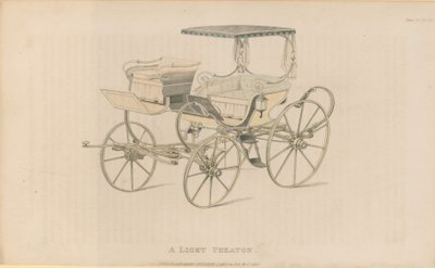 Un léger Phaéton - English School