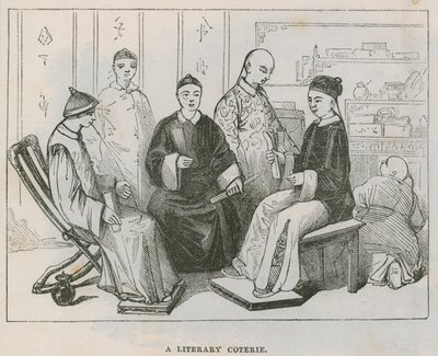 Un cénacle littéraire; Une visite à la Collection chinoise - English School