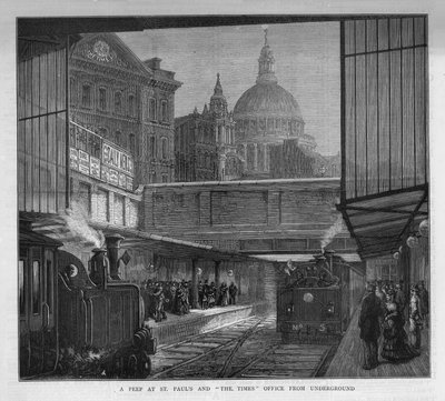 Un aperçu de la cathédrale Saint-Paul et du Times - English School