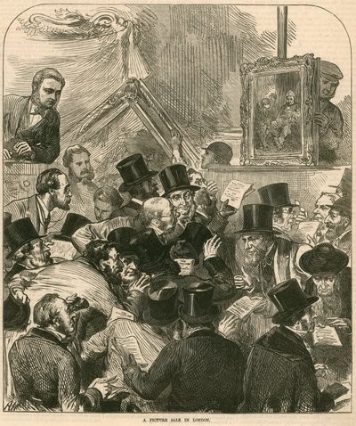 Vente de tableaux à Londres - English School