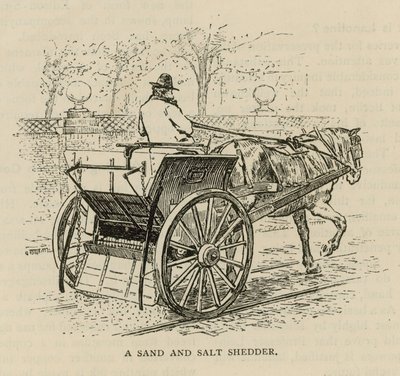 Un épandeur de sable et de sel - English School