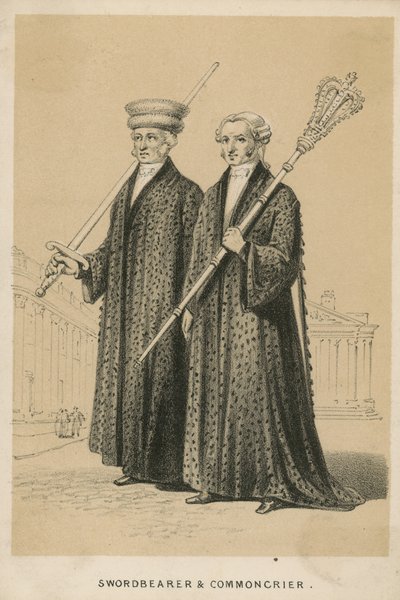 Un Porte-Épée et un Crieur Public - English School