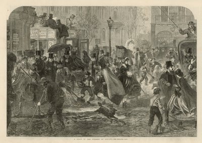 Dégel dans les rues de Londres - English School