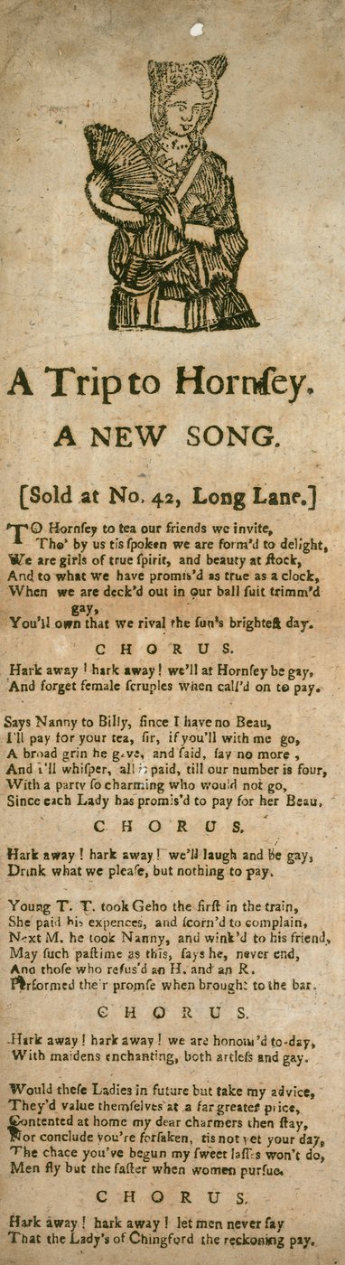 Un voyage à Hornsey, Londres; chanson - English School