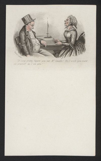 « Vous faites un très joli tableau, M. Caudle. Oh, si seulement vous pouviez vous voir comme je vous vois » - English School