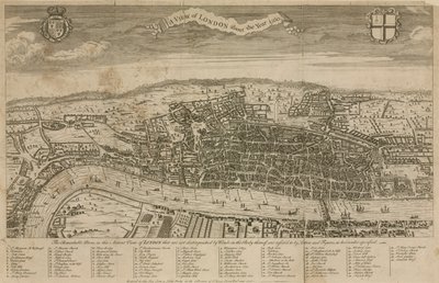 Vue de Londres vers l