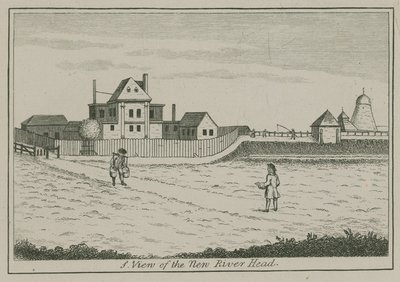 Vue de The New River Head - English School