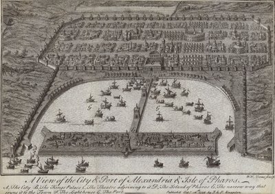 Vue de la ville et du port d