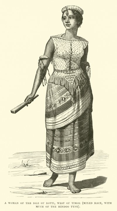 Une femme de l