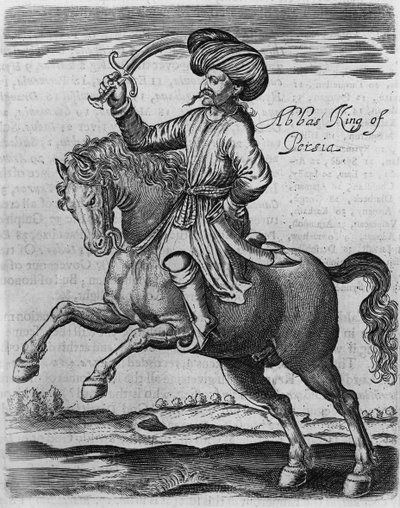 Abbas roi de Perse, illustration de 