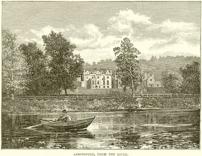 Abbotsford, depuis la rivière - English School