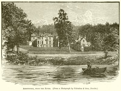 Abbotsford, depuis la rivière - English School