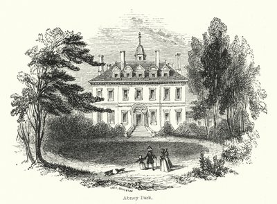 Parc Abney (gravure) - English School