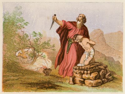 Abraham offrant Isaac - English School
