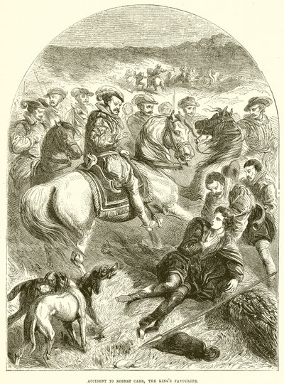 Accident de Robert Carr, le favori du roi - English School