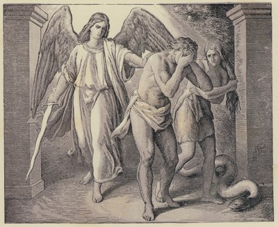 Adam et Ève expulsés du Jardin d