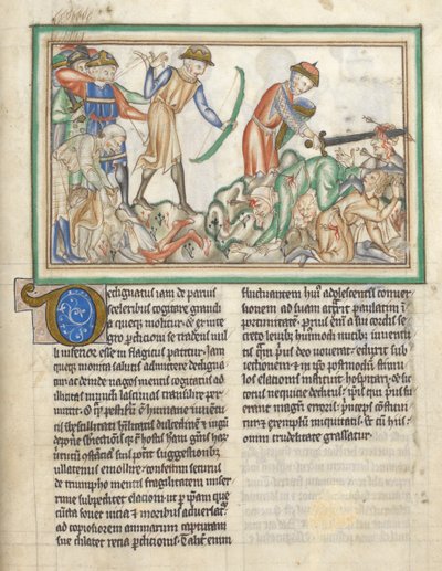 Personnes tuées, scènes bibliques de l