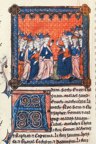 Ajouter 50000 anciens juifs, Chroniques I, du Psautier d