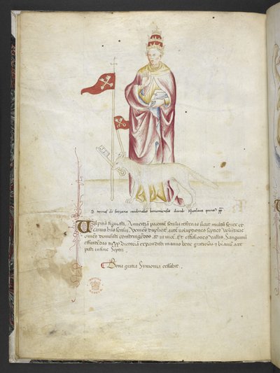 Joachimi Abbatis de Curatio, et Anselmi, Episcopi Marsicani, Vaticinia xxx de Pontificibus Romanis; scil., a Nicolao III. ad Innocentium VIII - English School