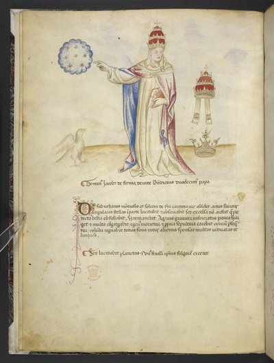 Joachimi Abbatis de Curatio, et Anselmi, Episcopi Marsicani, Vaticinia xxx de Pontificibus Romanis; scil., a Nicolao III. ad Innocentium VIII - English School