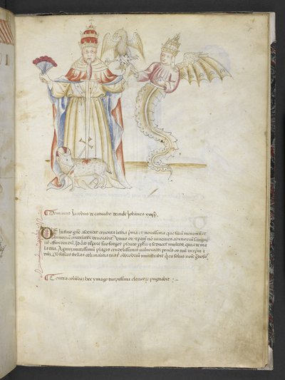 Joachimi Abbatis de Curatio, et Anselmi, Episcopi Marsicani, Vaticinia xxx de Pontificibus Romanis; scil., a Nicolao III. ad Innocentium VIII - English School