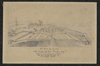 Wotton dans le Surrey : La maison de Geo. Evelyn Esq - English School