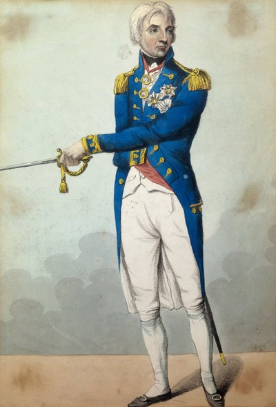 Amiral Horatio Nelson (1758-1805) - English School