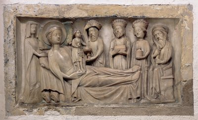 Adoration des Mages, vers 1350 - English School