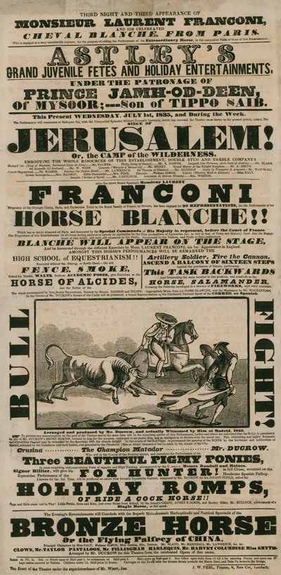 Publicité pour les grandes fêtes juvéniles et divertissements de vacances d