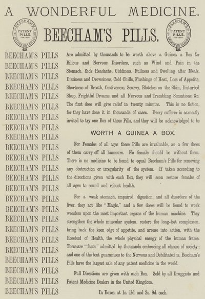 Publicité, Beecham
