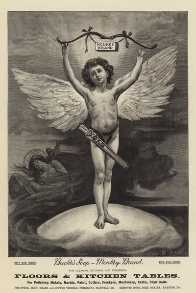 Publicité, savon de Brooke - English School