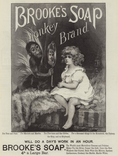 Publicité, savon de Brooke - English School