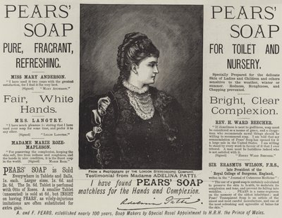 Publicité, Savon Pears - English School