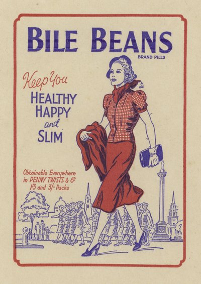 Publicité pour Bile Beans - English School