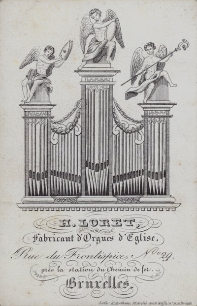 Publicité pour H Loret, fabricant d