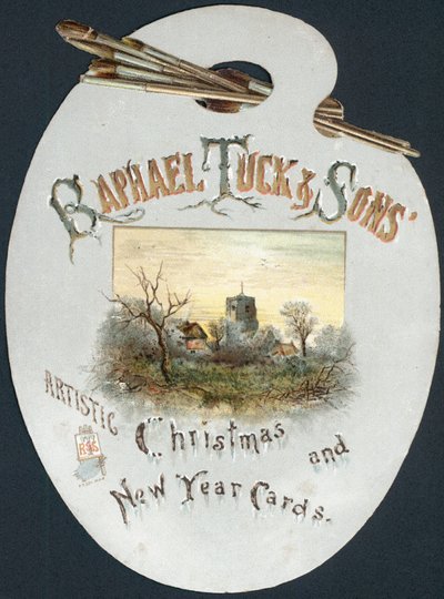 Publicité pour Raphael Tuck & Sons - English School
