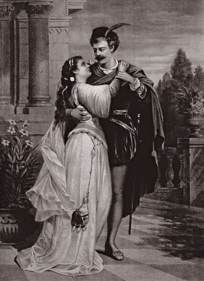 Publicité pour Roméo et Juliette, à l