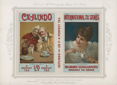Publicités pour le thé - English School