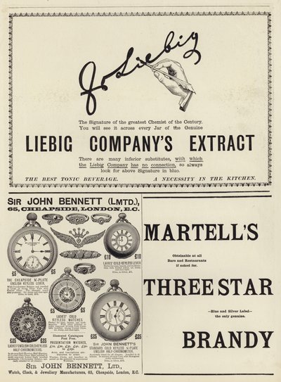 Publicité du numéro de Noël de The Graphic 1897 - English School