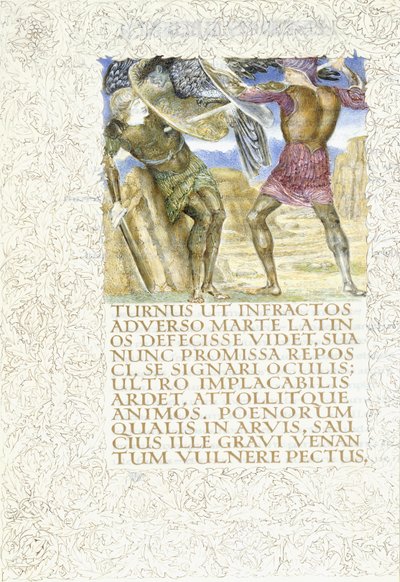Énée tue Turnus, 1874-c.1919 - English School