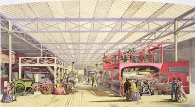 Agriculture, de Dickinsons Comprehensive Pictures of the Great Exhibition of 1851, publié en 1854 - English School