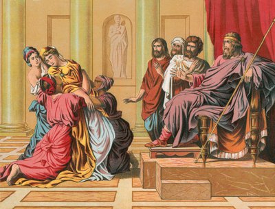 Assuérus et la reine Esther - English School