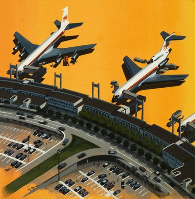 Avions à un aéroport - English School