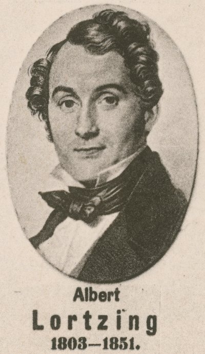Albert Lortzing (gravure) - English School
