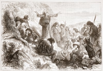 Adorateurs albigeois sur les rives du Rhône, illustration de L