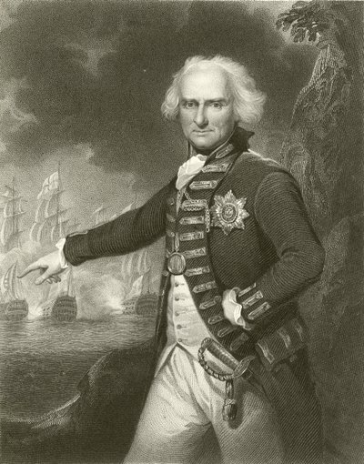 Alexander Hood, Vicomte Bridport - English School