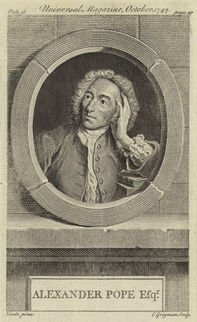 Alexander Pope, Esquire - English School